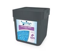 Chlore lent en galets 200 g seau 5 kg Aqualyn Unité