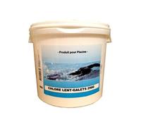 Chlore lent galet 250g 5kg 37040
