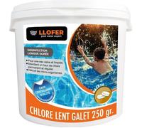 Chlore Lent Galets de 250gr - Entretien de l'eau - Produits d'entretien