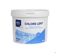 Chlore Lent Piscine - EDG - Traitement Permanent - Galets 200g - Seau 5kg