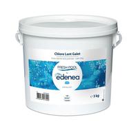 Chlore Lent Piscine - FRESH POOL - Traitement Permanent - Galets 200g - Seau 5kg
