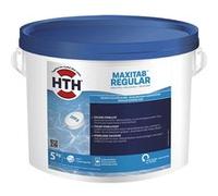 Chlore lent stabilisé galets 200g 5kg Hth MAXITAB REGULAR 5KG