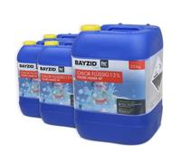4 x 25 kg (20 L) Bayzid® Chlore liquide 48° (100 kg)