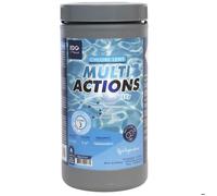 EDG by AQUALUX INTERNATIONAL - Chlore Multi Actions Piscine - Pastilles 20g - Traitement Longue Durée Désinfectant Multi Fonctions - Boite 1 kg