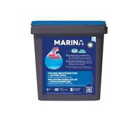 Chlore multifonction - Marina - Action choc - Galets bi-couche 5 kg - Désinfectant longue durée - Anti-algues