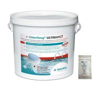 Chlore Multifonctions Bayrol e-Chlorilong Ultimate 7-4,8 kg + 12 Tests easyPiscine OFFERTS 7 en 1