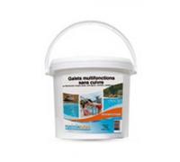 Chlore multifonctions - HYDRAPRO - Galets 250g - Stérilisant, anti-algues, floculant, régulateur et clarifiant