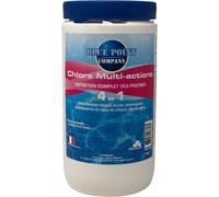 Chlore Multifonctions Piscine 1KG - Traitement Tout-en-Un à Multiples Actions/Pastilles de Chlore