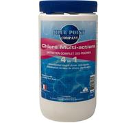 Chlore Multifonctions Piscine 1KG - Traitement Tout-en-Un à Multiples Actions/Pastilles de Chlore