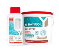 BAYROL Chloryte® 1 kg - Hypochlorite de Calcium - Chlore Non Stabilisé Piscine - Chlore sans Stabilisant - Traitement Choc et Entretien