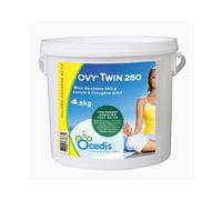 Chlore Ocedis OVY' Twin 250 - enrichi à l'oxygène actif -
