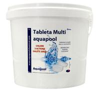 Chlore Piscine - Galets de chlore 200G Stabilisé : Désinfectant, Algicide, Stabilisant, Clarifiant, Floculant - Produit piscine