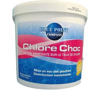 Chlore - PROQUISWIM - Traitement de choc en granulés - Teneur en chlore actif de 55% - Pot de 1 Kg