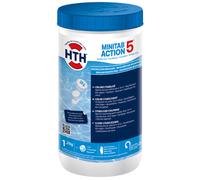 Chlore stabilisé hth® MINITAB Action 5 Pastilles 20g - 1,2kg
