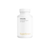 Chlorella - Extrait d'Algue Verte - Aide à Maintenir une Fonction Intestinale Normale - Soutient le Foie et le Système Immunitaire - Enrichi en Protéines, Fer, Vitamine B12 - Vegan - SuperSmart