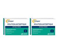 CHLORHEX 0,5% UNIDOSE B12 Ampoule(S) 2x60 ml