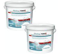 Chlorilong Power 5 Bayrol - chlore lent multiactions - 20 kg (2 seaux de 10 kg)
