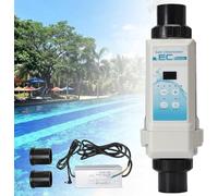 Chlorinateur Intelligent pour Piscine à Eau salée, 8g/h | système de remplacement pour système à eau salée, générateur de chlore au sel pour piscines enterrées
