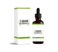 Chlorophylle liquide, 2 fl oz, pour le soutien de l'énergie et de la digestion, avec saveur de menthe pour femmes et hommes,1PCS