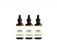 Chlorophylle liquide, 2 fl oz, pour le soutien de l'énergie et de la digestion, avec saveur de menthe pour femmes et hommes,3PCS