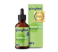 Chlorophylle Liquide de Luzerne 50ml (1500 Gouttes), 200mg de Chlorophylline par Dose, Liquide Sans Alcool, Chlorophylle Pure Liquide, 100% Végétalien et Sans Additifs, Complément Alimentaire