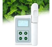 Chlorophyllomètre Spad Rechargeable, Testeur De Nutriments pour Plantes avec Détection De La Température Foliaire, Mémoire De 50 000 Données, Appareil Portable pour Lagriculture, Lélevage Et Le