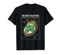 Chloroplast First Solar Panel, Retro Cell Biology T-Shirt