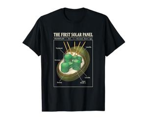 Chloroplast First Solar Panel, Retro Cell Biology T-Shirt
