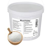 Chlorure de magnésium hexahydrate 1 kg - Sel de bain de magnésium pur pour des bains de relaxation apaisants - Cristaux fins, solubles et doux pour la peau - Pour les pieds et les bains pleins