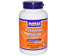 Chlorure De Potassium En Poudre 8 Oz (227 G) -Now Foods
