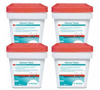 Chloryte Stick Bayrol - chlore lent non stabilisé - 18 kg (4 seaux de 4,5 kg)