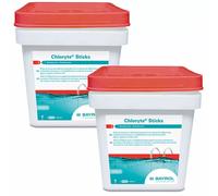 Chloryte Stick Bayrol - chlore lent non stabilisé - 9 kg (2 seaux de 4,5 kg)