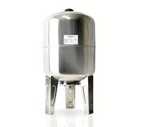 CHM GmbH® Chaudière à membrane verticale 50 l en acier inoxydable max. 8 bar, vase d'expansion debout