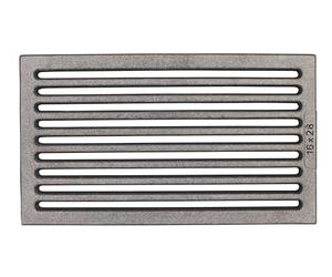 CHM GmbH® Grille de Cheminée 16 x 28 cm en Fonte - Grille de Four, à Cendres et de Feu