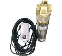 CHM GmbH Pompe de Puits 4 Pouces 750Watt 2800 L / Hauteur 6,1 BAR Protège Moteur