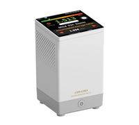 CHNADKS RM-73 Détecteur de Radon, avec Alarme sonore et visuelle, écran Couleur LCD Tactile, pour la Surveillance à Long Terme du Radon dans la Maison, en Bq/m³ ou pCi/L.