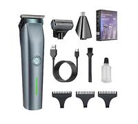 Chniafin Ciseaux de barbier professionnels sans fil pour homme