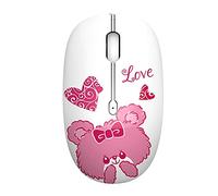 CHNNO1 LittleBear Souris optique sans fil 2,4 G avec récepteur USB 1600 DPI 3 boutons pour ordinateur portable