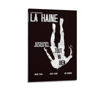 CHNT Affiche murale du film La Haine - Décoration murale pour salon, chambre à coucher, maison, bureau, salle de sport - 40 x 60 cm