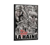 CHNT Affiche murale du film La Haine - Décoration murale pour salon, chambre à coucher, maison, bureau, salle de sport - 40 x 60 cm