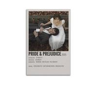 CHNT Poster de film Pride And Prejudice - Art mural sur toile pour salon, chambre à coucher, décoration d'intérieur, bureau, salle de sport - 30 x 45 cm