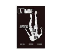 CHNT Poster du film La Haine - Impression sur toile pour salon, chambre à coucher, maison, bureau, salle de sport - 30 x 45 cm