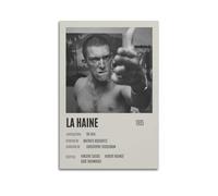 CHNT Poster du film La Haine - Impression sur toile pour salon, chambre à coucher, maison, bureau, salle de sport - 30 x 45 cm