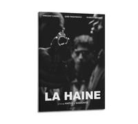CHNT Poster du film La Haine - Impression sur toile pour salon, chambre à coucher, maison, bureau, salle de sport - 30 x 45 cm