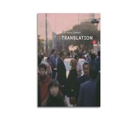 CHNT Poster Lost in Translation - Impression sur toile pour salon, chambre à coucher, maison, bureau, salle de sport - 30 x 45 cm
