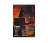 CHNT Poster Luv Resval - Impression sur toile pour salon, chambre à coucher, maison, bureau, salle de sport - 30 x 45 cm