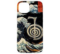 Cho Ku Rei Symbol, Reiki, Power, Protection, Aura Flow Coque pour iPhone 15 Plus