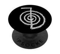 Cho Ku Rei Symbol, Reiki, Power, Protection, Aura Flow PopSockets PopGrip Adhésif
