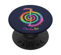 Cho Ku Rei Symbol, Reiki, Power, Protection, Aura Flow PopSockets PopGrip Adhésif