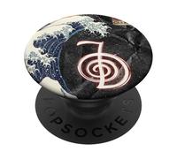 Cho Ku Rei Symbol, Reiki, Power, Protection, Aura Flow PopSockets PopGrip Adhésif